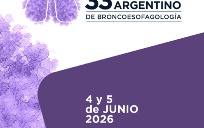 Congreso Argentino de Broncoesofagología 2026 – 4&5 de Junio