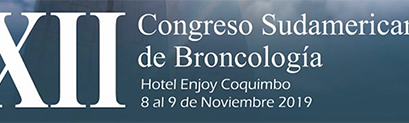 XII CONGRESO SUDAMERICANO DE BRONCOLOGÍA [CHILE] 8-9 de Noviembre 2019