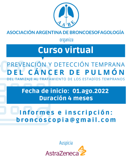 Nueva Edición • Curso virtual de prevención y detección del cáncer de pulmón